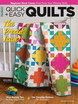 cover image of Quick+Easy Quilts